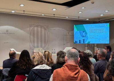 Víctor Garcia, responsable de Suport al Tercer Sector i director de compliment normatiu a Fundesplai - Jornada Suport Tercer Sector 2025